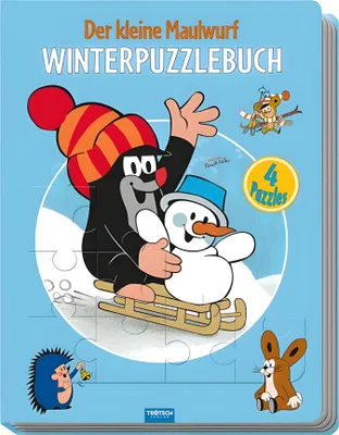 Produktbild von Trötsch Der kleine Maulwurf Winter Puzzlebuch: Beschäftigungsbuch Entdeckerbuch Puzzlebuch
