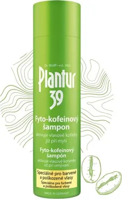 Produktbild von 1x PLANTUR 39 pro barvene Phyto-Coffein-Shampoo 250 ml