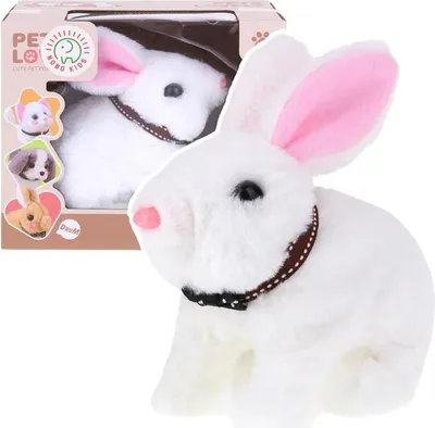 Immagine prodotto di Coniglietto interattivo di peluche con orecchie mobili