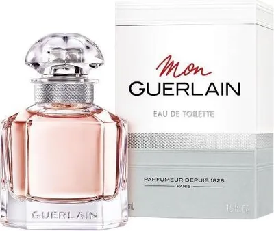 Zdjęcie produktu dla Guerlain Mon, Kobiety, 30 ml, Butelka jednorazowa, Lawenda, Jaśmin, Drzewo sandałowe, Wanilia