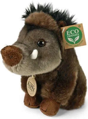 Zdjęcie produktu dla RAPPA Pluszowa dzika świnia siedząca 18 cm ECO-FRIENDLY