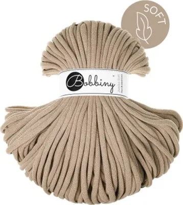 Produktbild von Bobbiny Jumbo 8 mm 100 m Sand Schnur