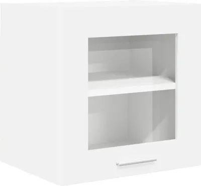 Produktbild von Eleganten-Stil Hängeschrank 1 pcs - robusten und stabilen - Buffetschrank - mit Speicher Weiß 40x31x40 cm Holzwerkstoff - Küchenschränke - Möbel26