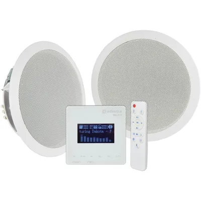 Image de Adastra WA-215-SET, 2.0 canaux/canaux, Avec ou sans fil, 30 W, Blanc