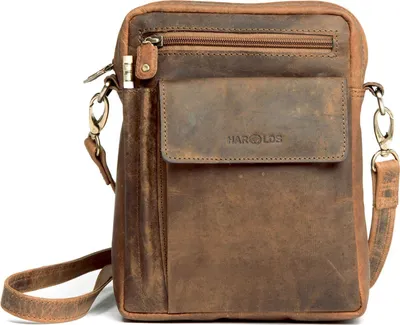 Produktbild von Harold's Umhängetasche Antic Herren, Damen cognac