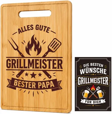 Produktbild von Schneidebrett 32 x 22 cm, Bambus, für Grillmeister
