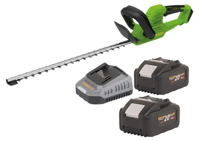 Immagine prodotto di Tagliasiepi a batteria Procraft PZA26bb 20 V, 550 mm, motore brushless + 2 batterie da 8,0 Ah + caricabatterie