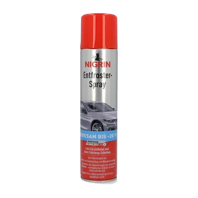 Produktbild von NIGRIN Entfroster Spray, Scheiben Enteiser für Autoscheiben, Jumbo Dose 400 ml,