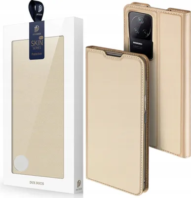 Produktbild von Dux Ducis Etui Fall Abdeckung Fall für Xiaomi Poco F4 5G Gold