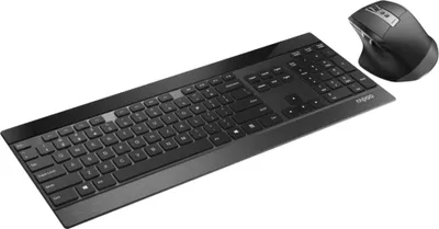 Obrázok produktu pre Rapoo 9900m Klávesnica Myš v balení Office QWERTZ Black