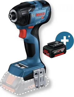Produktbild von Bosch GDS 18V-210 C Professional, Schlagschrauber, Pistolengriff, 1/2", Schwarz, Blau, Bürstenlos, 3400 RPM