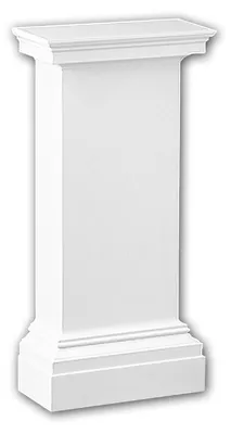Produktbild von PROFHOME 118001 Halbsäulen Postament Säule Zierelement dekoratives Element