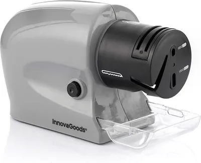 Produktbild von InnovaGoods® Elektrischer Multifunktions-Messerschärfer 6-in-1 Esharp – Präzises & schnelles Schärfen für Messer, Scheren & Werkzeuge