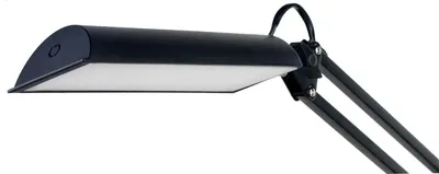Produktbild von Unilux SWINGO LED-Schreibtischleuchte schwarz, dimmbar, Gelenkarm, inkl. Standfuß und Klemmbefestigung