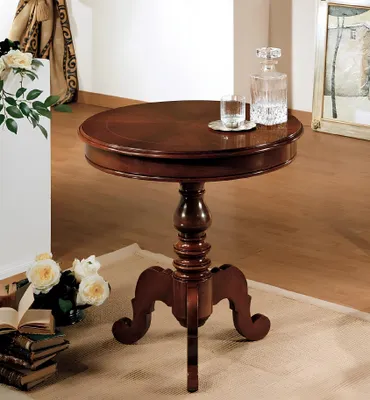 Produktbild von Runder Kaffeetisch Couchtisch Beistelltisch Designer Tisch Wohnzimmertisch