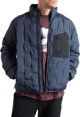 Produktbild von Herren gesteppte Übergangsjacke Hayes wasserabweisend mit hohem Kragen