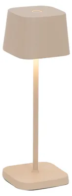 Produktbild von Zafferano OFELIA PRO MICRO LED-Tischleuchte Sabbia wiederaufladbar und dimmbar