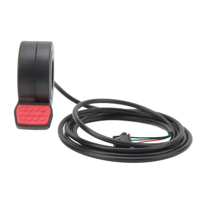 Obrázok produktu pre Elektrický bicykel Finger Throttle,Bike Throttle Thumb Accelerator,Electric Scooter Thumb Throttle,Bike Wire Thumb Throttle,Scooter Throttle Accelerator,Finger Throttle Replacement Part