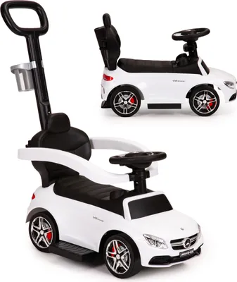 Zdjęcie produktu dla Przycisk Mercedes biały