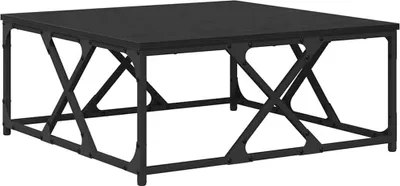Produktbild von vidaXL Couchtisch Schwarz Eichen-Optik 70 x 70 x 30 cm Holzwerkstoff