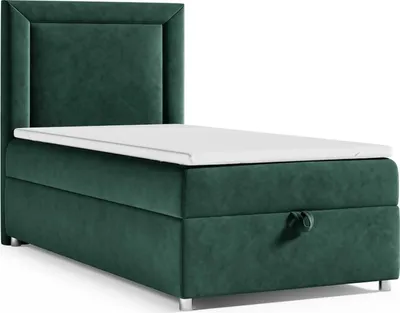 Produktbild von Boxspringbett mit Bettkasten Trinity K-3 SINGLE Bonellfederkern inkl. Topper, mit Lieferung, Aufbau & Entsorgung