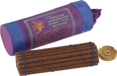 Produktbild von Tibetische Natürliche Räucherstäbchen - Spikenard Incense, Blau, 12*4,5*4,5 cm, Räucherstäbchen aus Tibet, Nepal