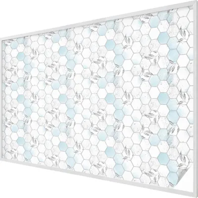 Produktbild von Buntglas Fensterfolie – 146x200 cm – Stained-Glass Design – blickdichte dekorative Sichtschutzfolie – selbstklebend, UV-Schutz – Blattkacheln