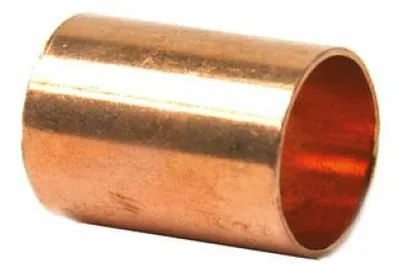 Produktbild von Verzinkter Kupfer-Verbindungsstutzen, zum Verschweißen, Außendurchmesser 18 mm