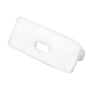 Produktbild von MasterLED Endkappe für PVC Slim LED-Profil mit Öffnung, Weiß, Profilzubehör