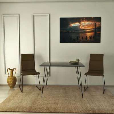 Immagine prodotto di Skye Decor, Sandalf Square - Royal, tavoli, nero, 90 x 75 x 90 cm