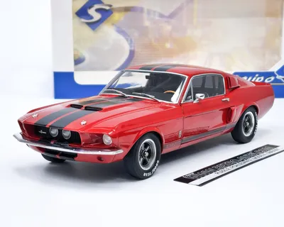 Obrázek produktu pro Ford Shelby Mustang GT500 (1967) Red SOLIDO 1:18