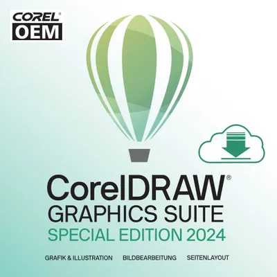 Produktbild von CorelDRAW Graphics Suite Special Edition 2024 / Dauerlizenz / OEM (Lizenz per EMail)