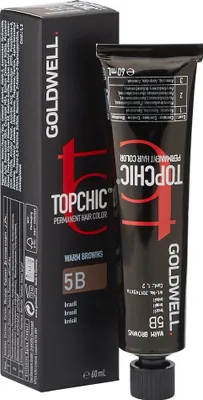Produktbild von Goldwell Topchic The Browns, Braun, 5B, Brazil, Unisex, 60 ml, Alle Haare