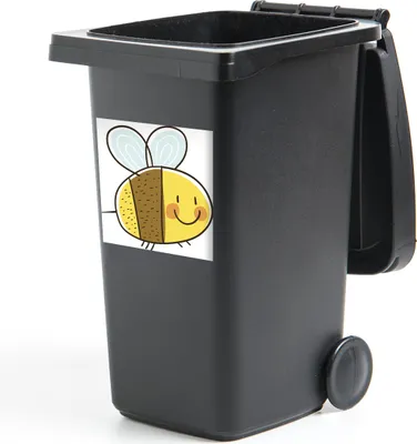 Produktbild von MuchoWow® - Abfall-Aufkleber - Container - für Abfallcontainer