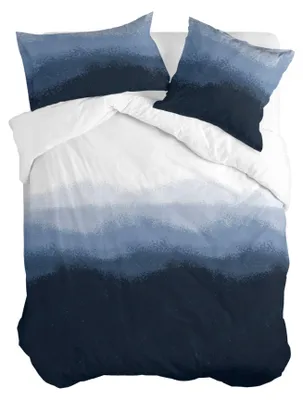 Produktbild von Nightfall Bettbezug Dunkelblau 135 x 200 cm 100% Baumwolle Hergestellt in Europa
