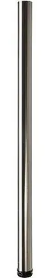 Produktbild von Hettich Möbelfuß 6,0 x 110 - 113 cm Edelstahl-Optik - 1 Stück