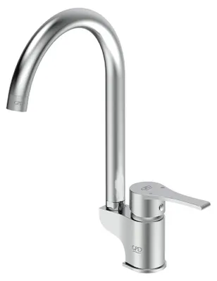 Produktbild von Küchenarmatur Chrom 360° Schwenkbar Messing MTE65