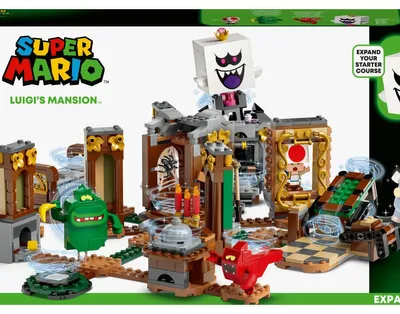 Zdjęcie produktu dla LEGO Super Mario Zestaw rozszerzający Zabawa w straszonego w rezydencji LuigiegoTM, Zestaw do budowania, 8 lat(a), Plastik, 0 szt., 969 g