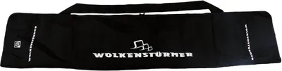 Produktbild von Wolkenstürmer Tasche für 10-12 Kites | Lenkdrachen Tasche mit Reißverschluss aus robustem Polyester | Schwarz drachen tasche mit Zubehörfächern
