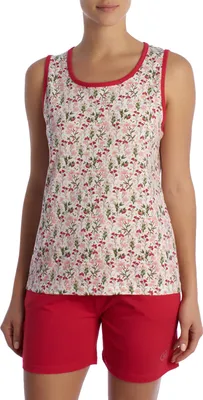 Immagine prodotto di Pigiama estivo Kisses&Love da donna con spalline larghe, cotone KL45250