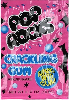 Produktbild von Pop Rocks Crackling Gum 10,5g