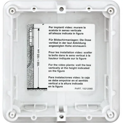 Image de Boîte d'encastrement BTICINO 117x123x45mm