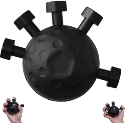 Produktbild von Silikon Handgriff Kräftetrainer, Fingerübung, Verstellbarer Handgriff, Fingerstärkung Gerechtigkeitswerkzeug