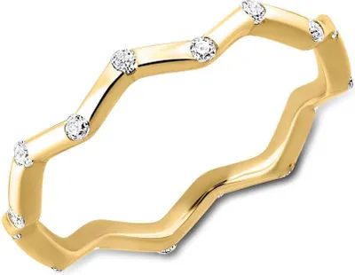 Produktbild von 375er Goldring für Damen mit Zirkonia von Unique