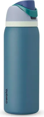 Produktbild von Owala FreeSip Isolierte Edelstahl-Trinkflasche, 945ml, Denim