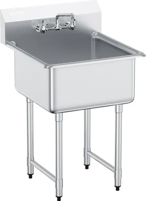Zdjęcie produktu dla Zlew gastronomiczny basen zlewozmywak gospodarczy 61x61 cm