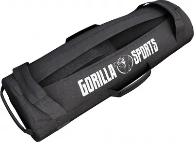 Produktbild von GORILLA SPORTS® Fitness Power Bag - 20 kg, Gefüllt, Metallsand, Verstellbare Gewichte, mit 6 Griffen - Sandsack, Gewichtssack, Core Bag, Sandbag, für Functional Training, Krafttraining, Workout