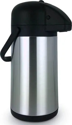 Produktbild von Edelstahl Pumpkanne Airport Thermoskanne 2,2 Liter