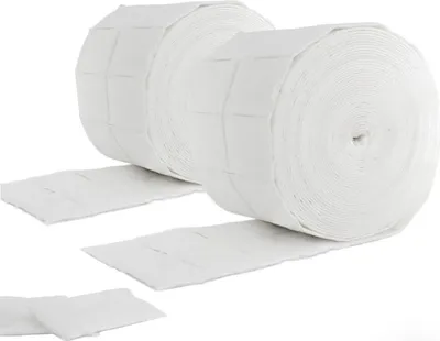 Produktbild von Lohmann & Rauscher Zelletten Zellstofftupfer 5 x 4 cm unsteril 2 Rollen á 500 Stück