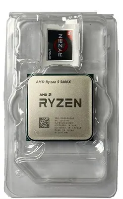 Produktbild von AMD Ryzen 5 5600X, AMD Ryzen™ 5, Sockel AM4, 7 nm, AMD, 5600X, 3,7 GHz